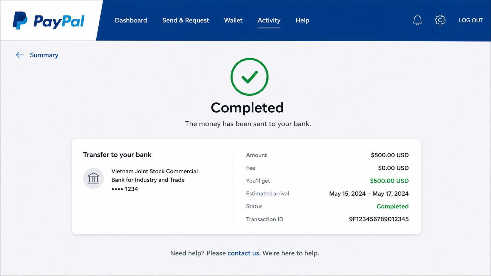 PayPal Withdrawal Completed but Money Not Received in Your Bank Account 2 z8000053165143 ac5816d12f6604d2a1a1afc65d2ed0f6